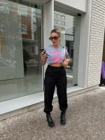 T-shirt feminina 100% Algodão Estampa Meu ex é meu maior fã, estampa rosa flúor em todas as variações de cores de peças, é a peça perfeita para usar com jeans, alfaiataria, saias e composições tendências.