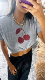 tshirt feminina cereja tendencia gringa promocao 100% algodao tendencia IMG_9036