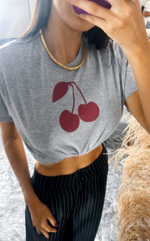 tshirt feminina cereja tendencia gringa promocao 100% algodao tendencia IMG_9036