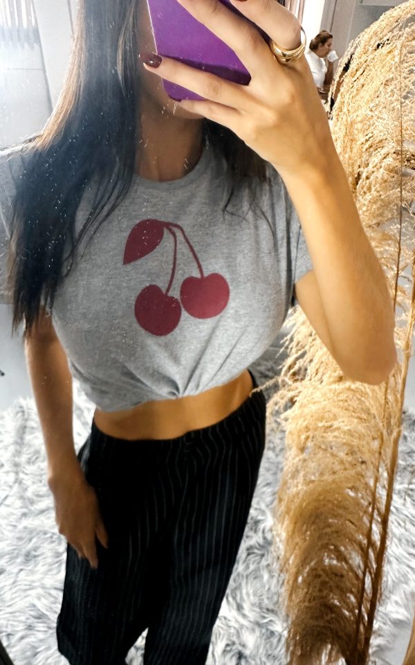 tshirt feminina cereja tendencia gringa promocao 100% algodao tendencia IMG_9036