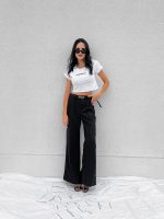 T-shirt Feminina Babylook 100% Algodão Aesthetic Branca