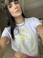 tshirtfeminina100algodaobrancaestampaamarelomanteiga