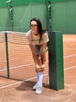 tshirt feminina tenista padel ou beach tenis perfeita para looks do dia