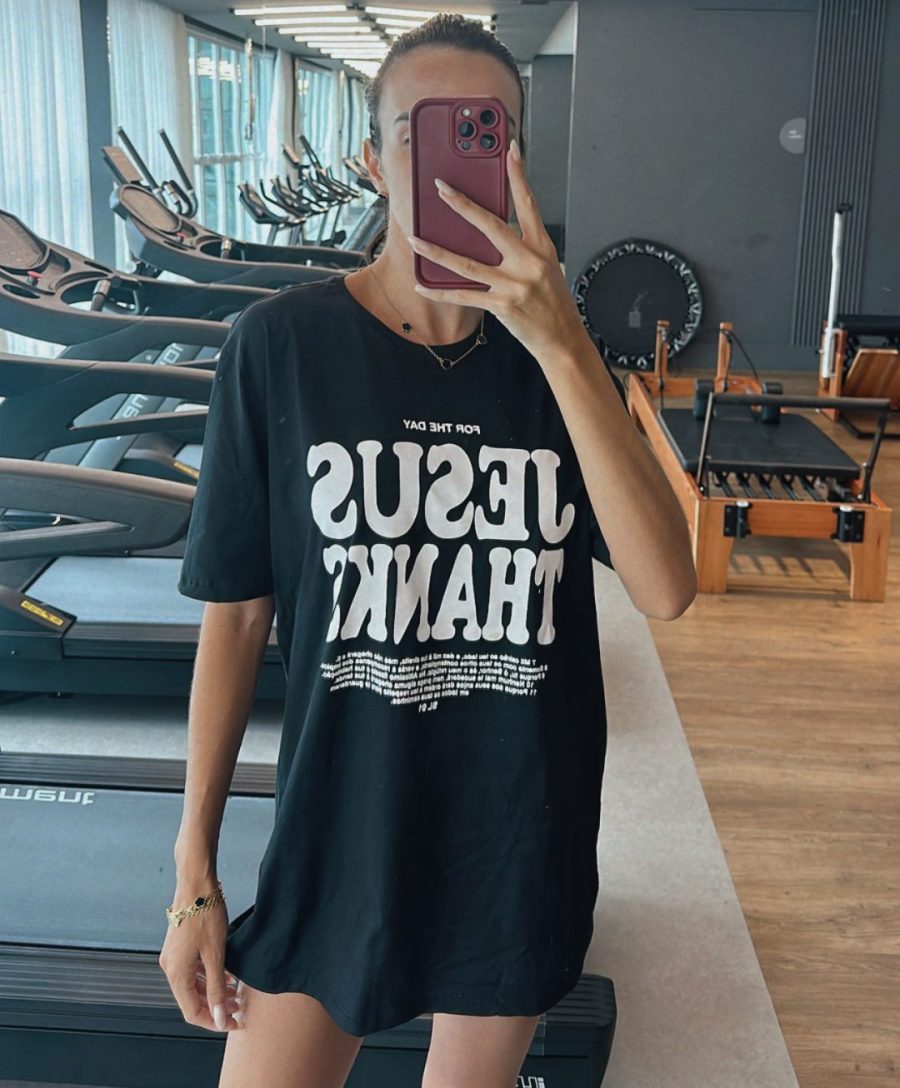 tshirt feminina 100% algodao com estampa de jesus e salmo biblico tendencia evangelica tendencias 2025