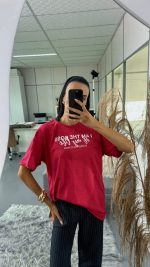 tshirt feminina cereja i am the boss off my life tendencia minimalista fio 30.1 penteado